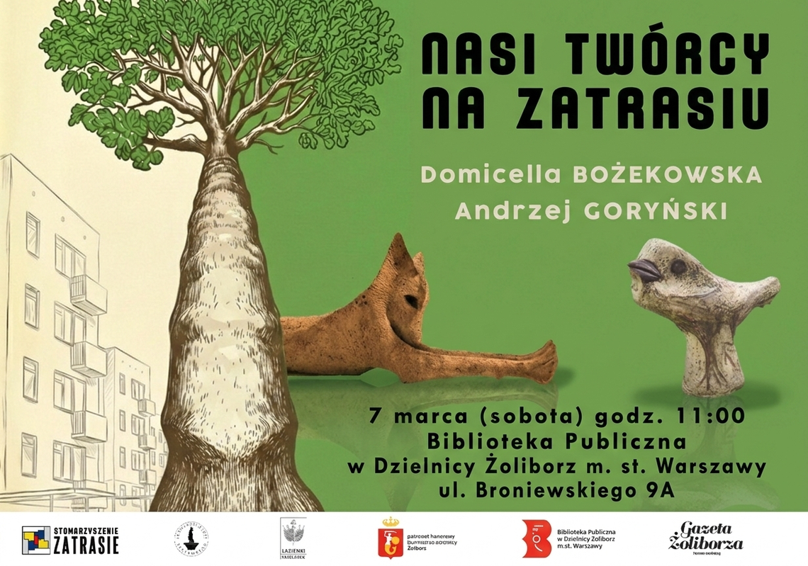 Zatrasie przypomina swoich artystów. Spotkanie o twórczości Bożekowskiej i Goryńskiego