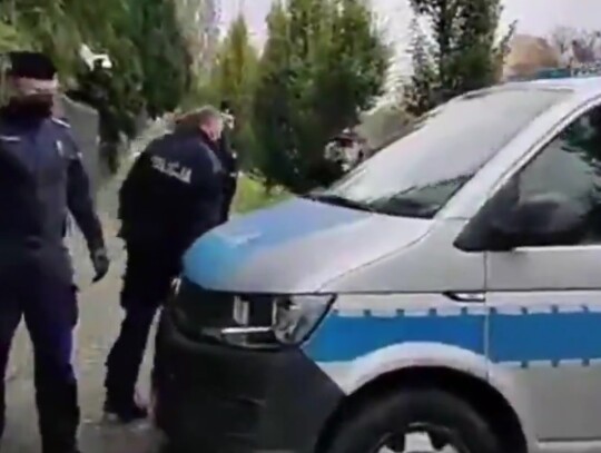 policja kaczyński