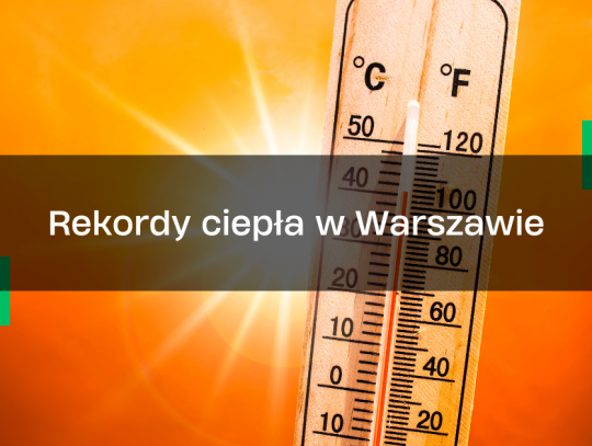 rekordy ciepła zdjęcie do mediów społecznościowych