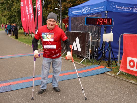 Orlen Paraolympic Run w parku Kępa Potocka.