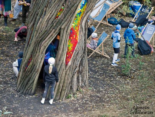 Rzeźba "Wierzba" Jana Sajdaka - wielkie otwarcie