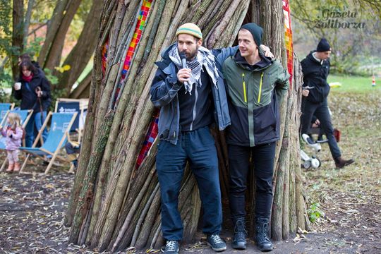 Rzeźba "Wierzba" Jana Sajdaka - wielkie otwarcie 