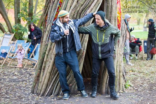 Rzeźba "Wierzba" Jana Sajdaka - wielkie otwarcie 