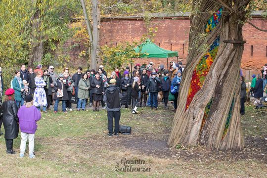 Rzeźba "Wierzba" Jana Sajdaka - wielkie otwarcie 