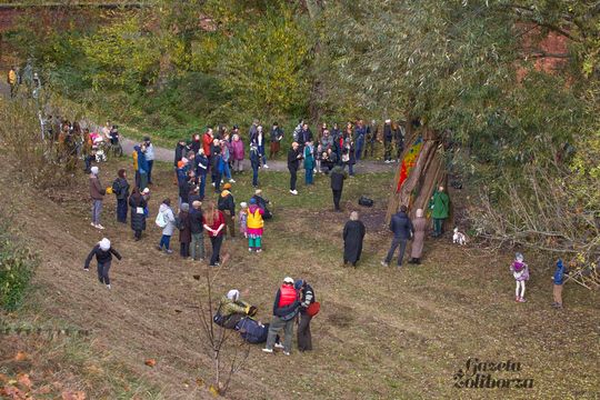 Rzeźba "Wierzba" Jana Sajdaka - wielkie otwarcie 