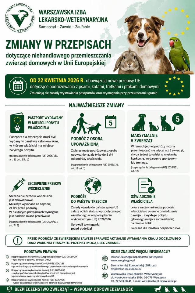 Wakacje z pupilem? Sprawdź nowe przepisy UE, zanim spakujesz walizki!
