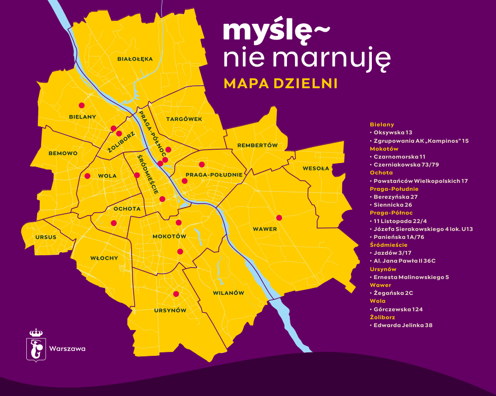 Ubrania, książki, zabawki, sprzęt AGD, a nawet rośliny – zamiast trafiać do kosza mogą znaleźć nowych właścicieli. W różnych częściach Warszawy działają dzielnie, podzielnie i współdzielniki, czyli miejsca, w których mieszkańcy mogą bezpłatnie oddawać niepotrzebne przedmioty i zabierać te, które mogą im się przydać.